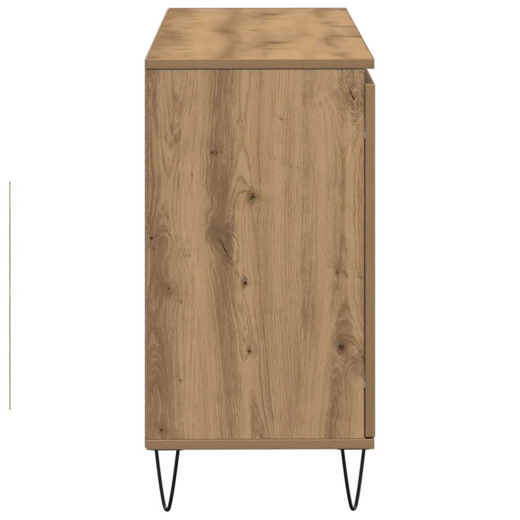 Sideboard Artisan-Eiche 104x35x70 cm Holzwerkstoff